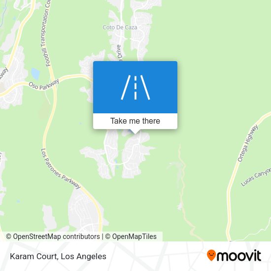 Mapa de Karam Court