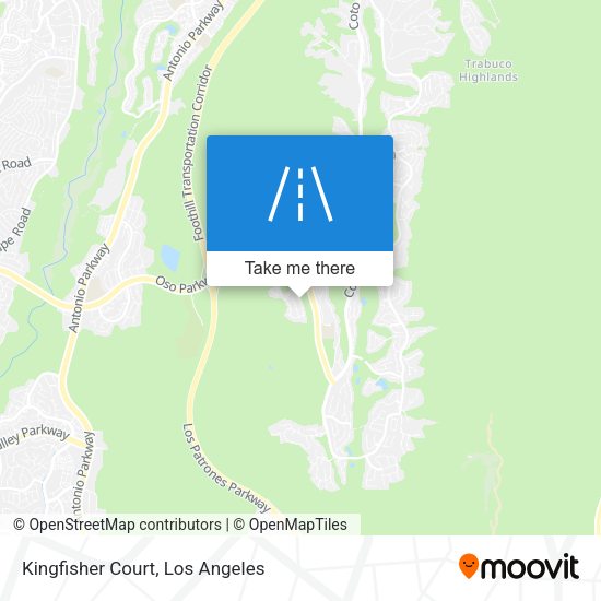 Mapa de Kingfisher Court