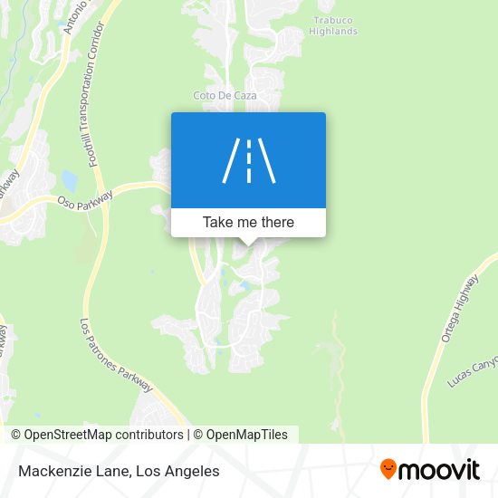 Mapa de Mackenzie Lane