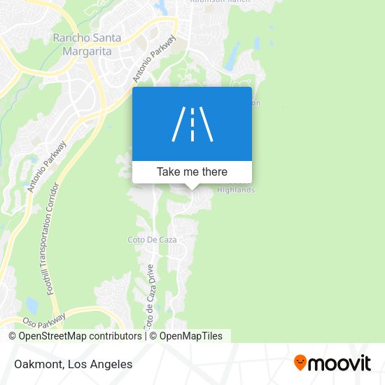 Mapa de Oakmont