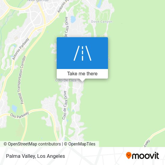 Mapa de Palma Valley