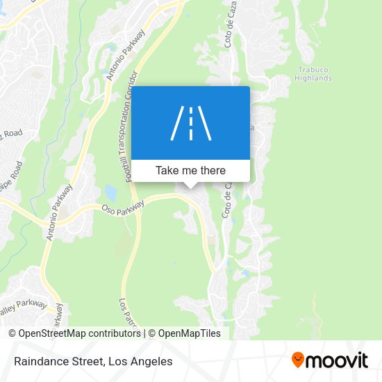 Raindance Street map