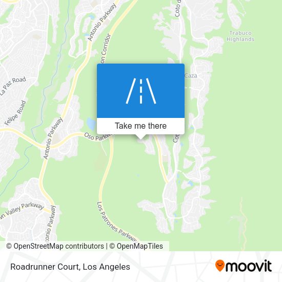 Mapa de Roadrunner Court