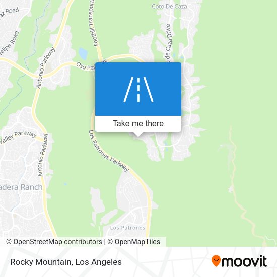 Mapa de Rocky Mountain