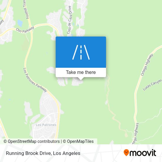 Running Brook Drive map