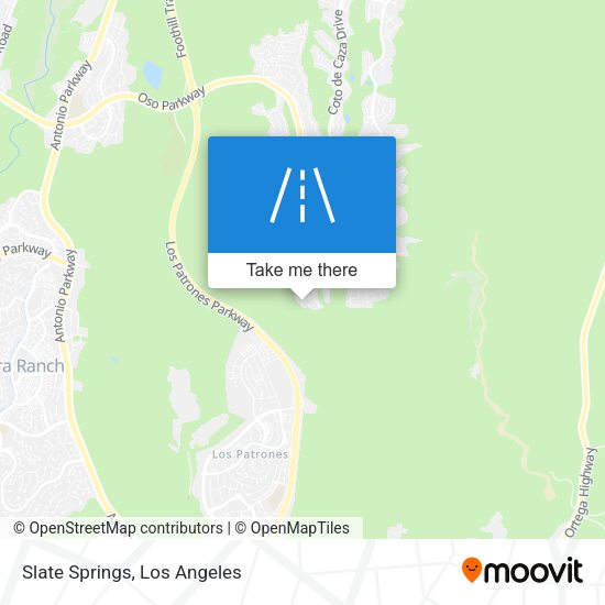 Mapa de Slate Springs