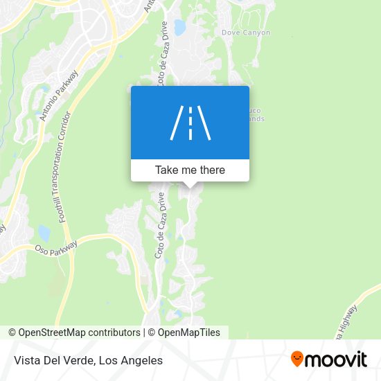 Mapa de Vista Del Verde