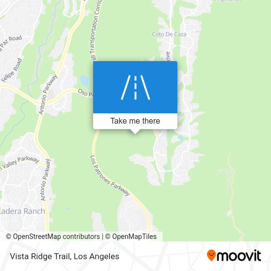 Mapa de Vista Ridge Trail