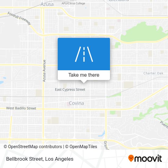 Mapa de Bellbrook Street