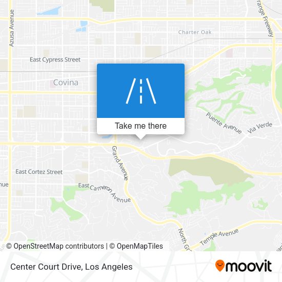 Center Court Drive map