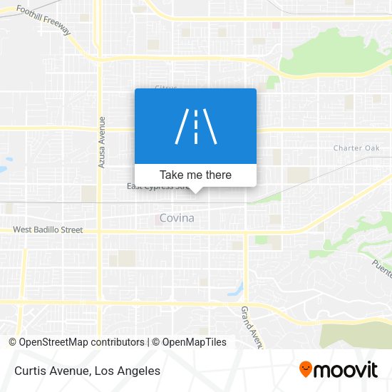 Curtis Avenue map