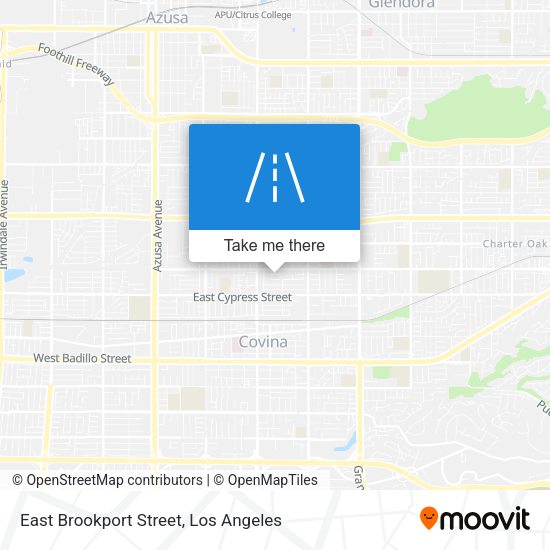 Mapa de East Brookport Street