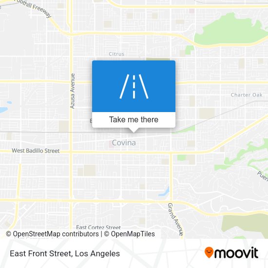 Mapa de East Front Street