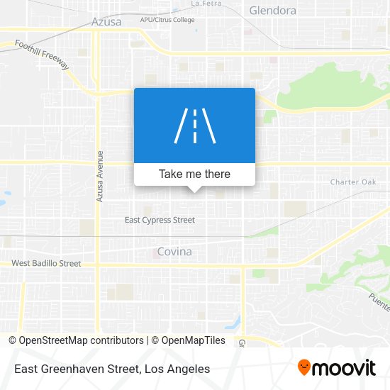 Mapa de East Greenhaven Street