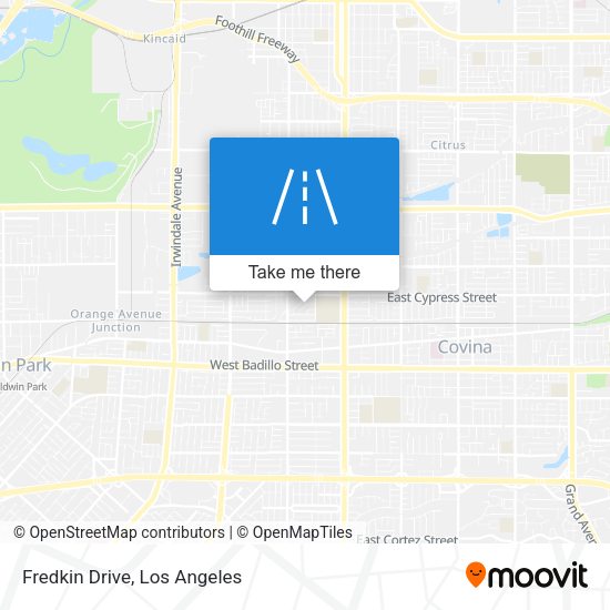 Mapa de Fredkin Drive