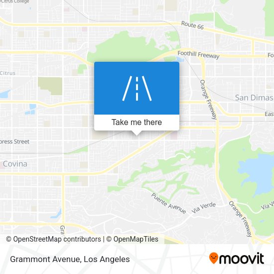 Mapa de Grammont Avenue