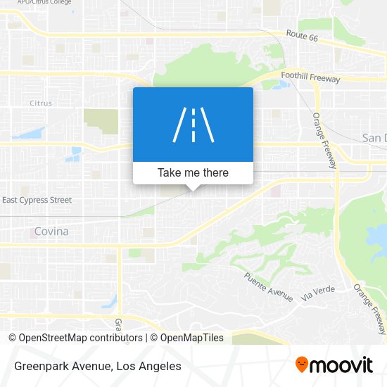 Greenpark Avenue map