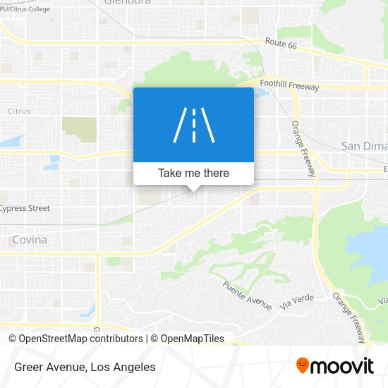 Mapa de Greer Avenue