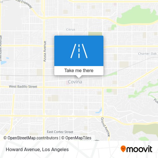 Howard Avenue map