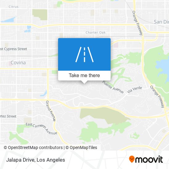 Jalapa Drive map