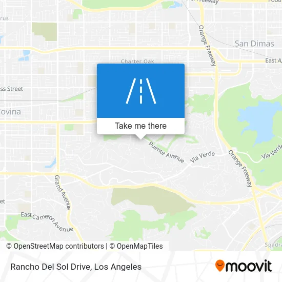 Rancho Del Sol Drive map