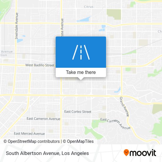 South Albertson Avenue map