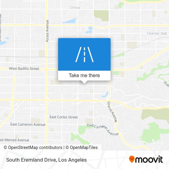 South Eremland Drive map