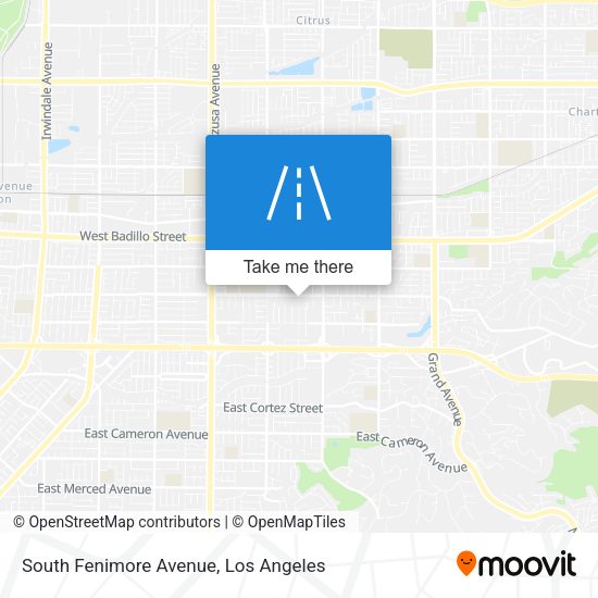 Mapa de South Fenimore Avenue