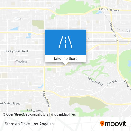 Mapa de Starglen Drive