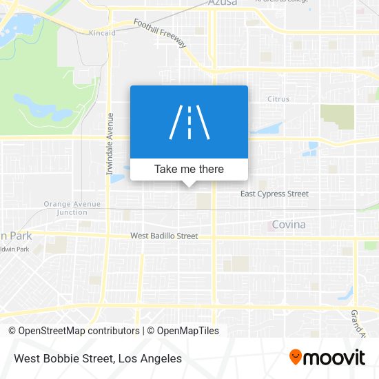 West Bobbie Street map