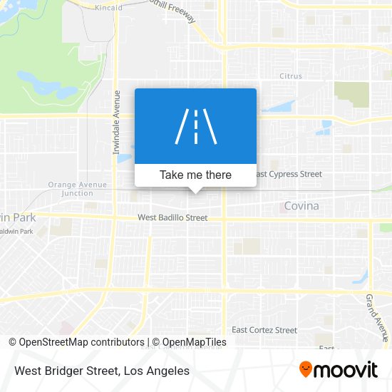 Mapa de West Bridger Street