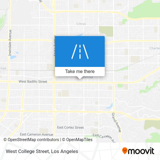 Mapa de West College Street