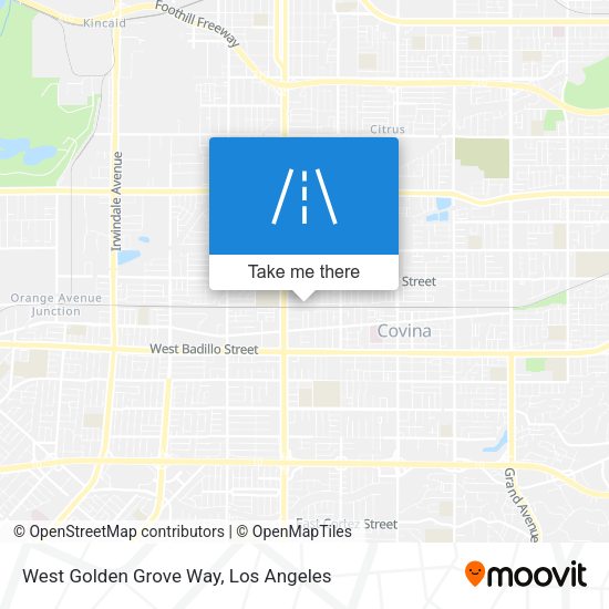 West Golden Grove Way map