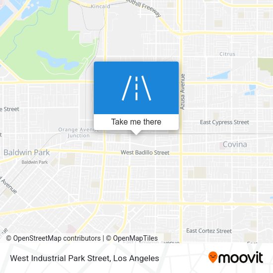Mapa de West Industrial Park Street