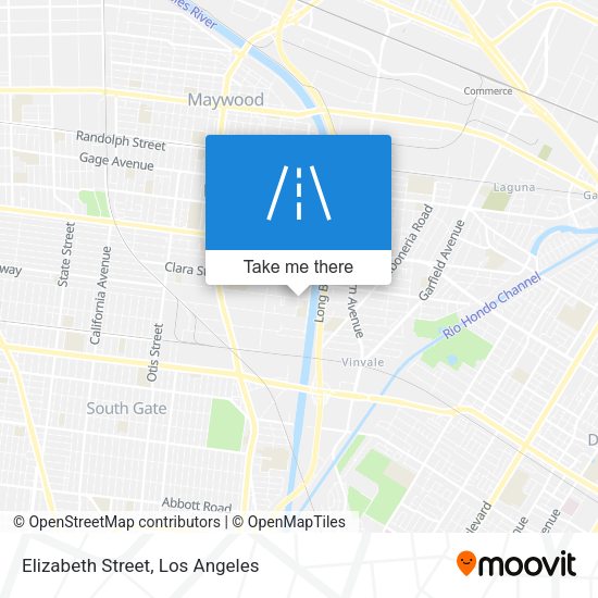 Elizabeth Street map