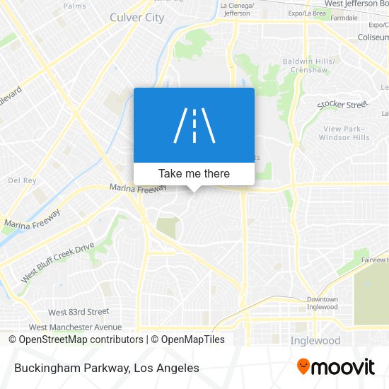 Mapa de Buckingham Parkway