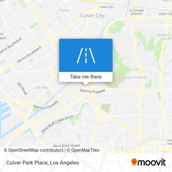 Culver Park Place map