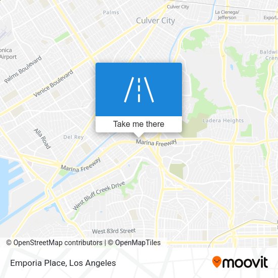 Mapa de Emporia Place