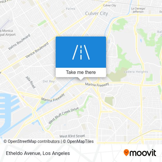 Mapa de Etheldo Avenue