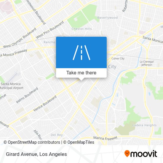 Mapa de Girard Avenue