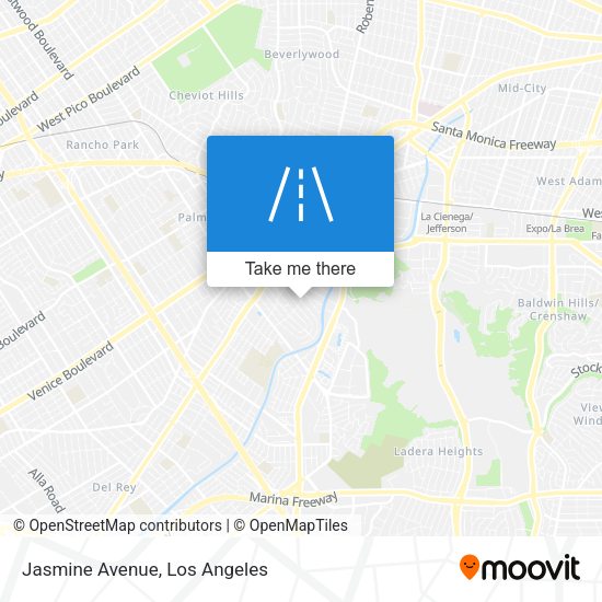 Mapa de Jasmine Avenue