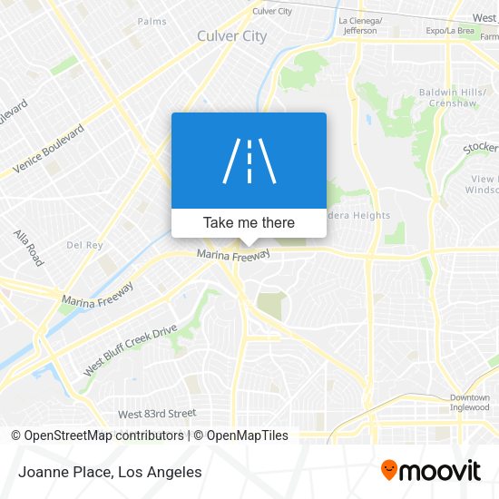 Mapa de Joanne Place