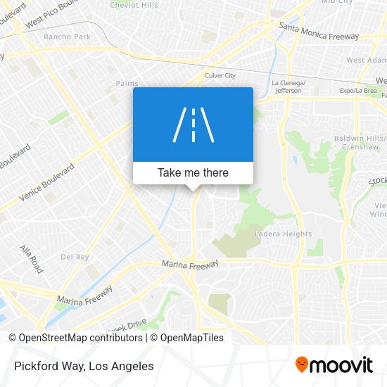 Mapa de Pickford Way