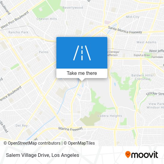 Salem Village Drive map