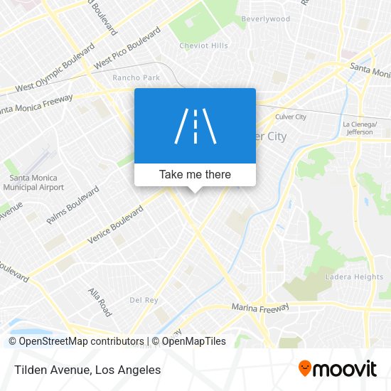 Mapa de Tilden Avenue