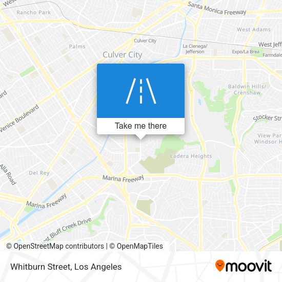 Mapa de Whitburn Street