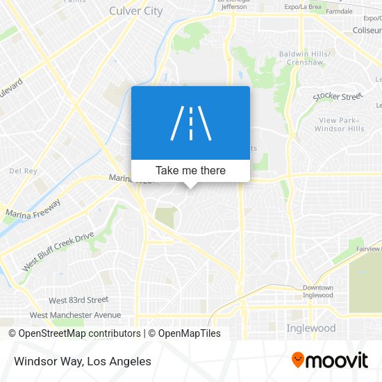 Mapa de Windsor Way