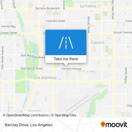 Mapa de Barclay Drive