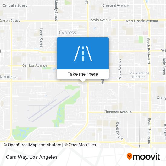 Mapa de Cara Way
