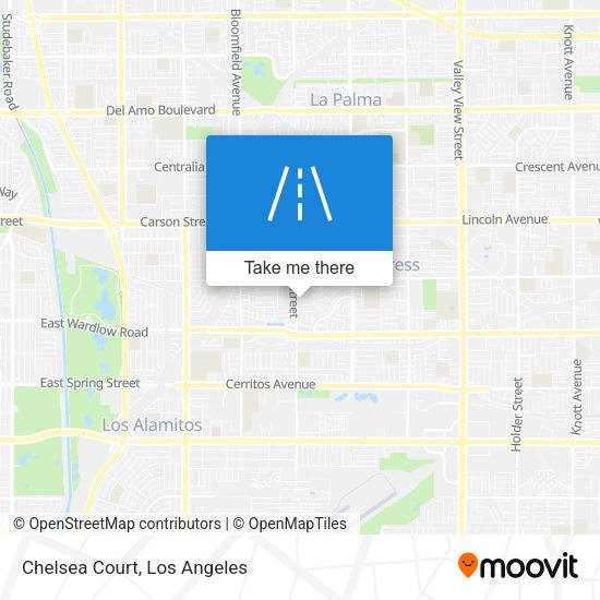 Mapa de Chelsea Court